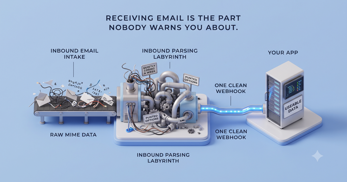 Receiving email is the part nobody warns you about